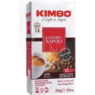 Kimbo Espresso NAPOLI mletá 250 g – Zboží Dáma