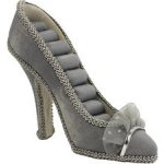 Morex botička na šperky šedá X1612 S – Zboží Mobilmania