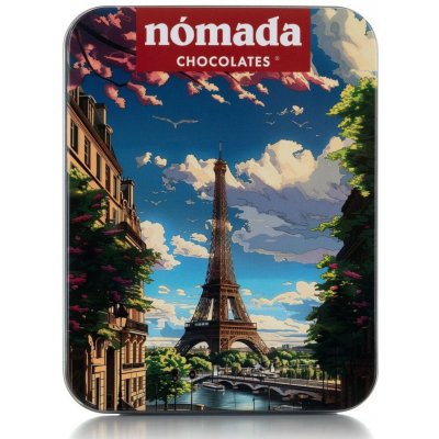 Nómada mléčná čokoláda box Paris 50 g – Zboží Dáma