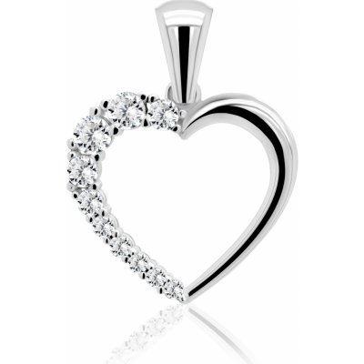 Brilio Silver Romantický stříbrný přívěsek se zirkony PT42W – Sleviste.cz