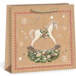 Argus Vánoční dárková taška NATUR - 33 x 33 cm - 0855-0006 – Hledejceny.cz