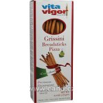 Vitavigor Grissini tyčinky s příchutí pizzy a s extra panenským olivovým olejem 125 g – Zboží Dáma