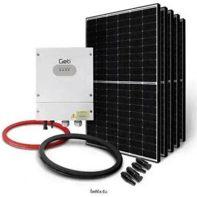 GETI GWH01 sada pro ohřev vody 2250W 5x PV Trina (cena při platbě předem) – Sleviste.cz