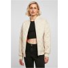 Dámská bunda Ladies Oversized Diamond Quilted Bomber Jacket softseagrass