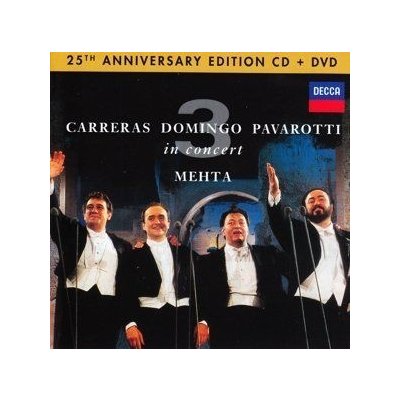 Carreras/Domingo/Pavarotti - In Concert / Mehta CD – Zboží Mobilmania