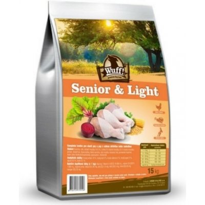 Wuff! Senior & Light 15 kg – Zbozi.Blesk.cz