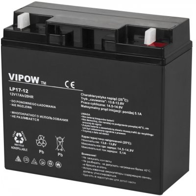 Vipow BAT0212 12V 7,0Ah – Zbozi.Blesk.cz