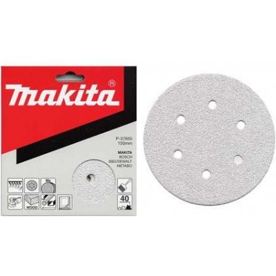Makita P-37720 brusné papíry 150mm 6ot., K320 10ks – Zboží Dáma