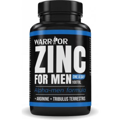 Warrior Zinek pro muže 100 tablet – Hledejceny.cz