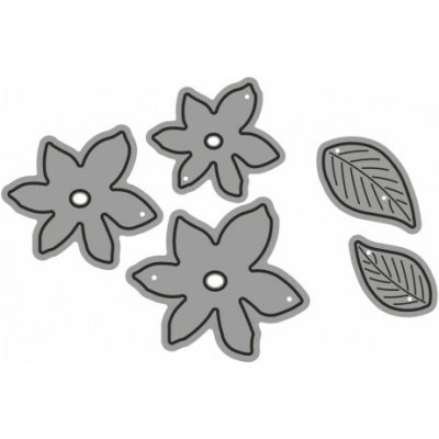 Wiler Vyřezávací šablona Kytička 5 ks – Sleviste.cz