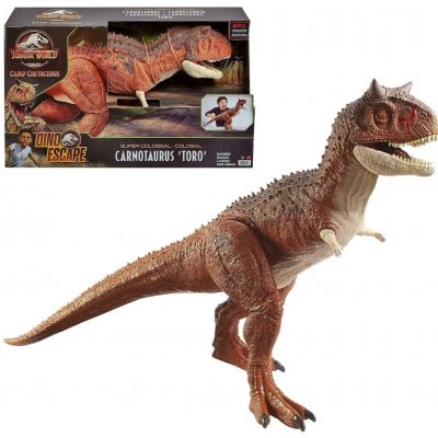 Mattel Jurský svět CARNOTAURUS TORO Super Colossal 91 cm – Zboží Mobilmania