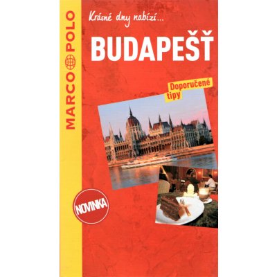 Budapešť průvodce na spirále s mapou MD MP