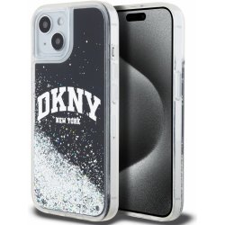 DKNY Liquid Glitter Arch Logo pro iPhone 15 Black DKHCP15SLBNAEK