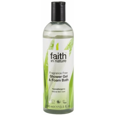 Faith in Nature sprchový gel bez parfemace hypoalergenní XL 400 ml