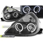 Tuning-Tec Přední čirá světla Ford Ka I (1996 - 2008) - černé - Angel Eyes – Hledejceny.cz