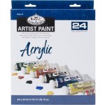 Royal and Langnickel akrylové barvy 24 ks 21 ml – Zboží Mobilmania