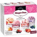 Häagen Dazs Fruit Collection Mini Cups 4x95 ml – Zboží Mobilmania