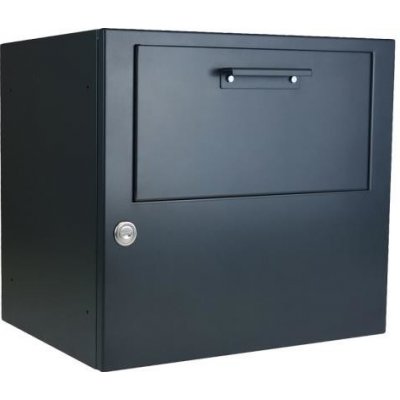 DOLS Parcel Box 06 RAL7016 - poštovní schránka na balíky, pro montáž do sestavy na stěnu, antracit – Zboží Mobilmania