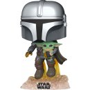 Funko Pop! 402 Star Wars The Mandalorian Mando Flying with Jet Pack