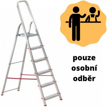 Alve Eurostyl schůdky 6 příček 123 cm 2916