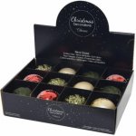 DECORIS Skleněná vánoční hračka 062587, 8 cm, 4 barvy – Sleviste.cz