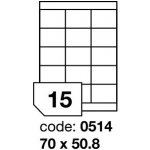 Rayfilm R0100.0514A samolepící 70x50,8mm bílé 100 listů – Zboží Mobilmania