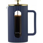 Vialli Design Livio French Press 1000ml Indigo/gold – Hledejceny.cz