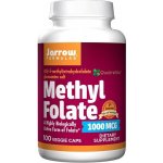 Jarrow Methyl Folate Aktivní forma kyseliny listové 1000mcg 100 rostlinných kapslí – Hledejceny.cz
