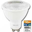 McLED LED žárovka 5W 430lm 4000K Denní bílá 60° GU10