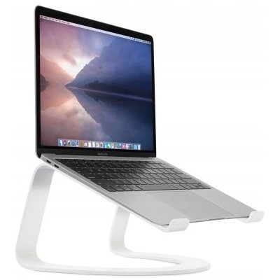 TwelveSouth stojan Curve SE pro MacBook - White Aluminium, 12-1915 – Zboží Živě