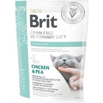 Brit Veterinary Diets Cat GF Struvite 0,4 kg – Zboží Mobilmania