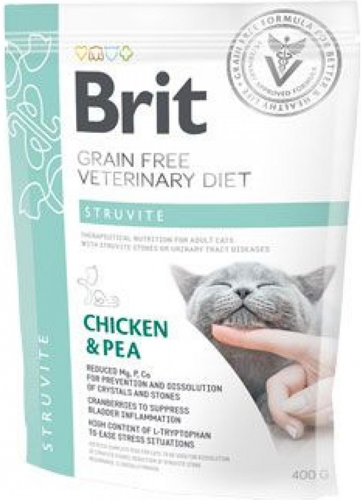 Brit Veterinary Diets Cat GF Struvite 0,4 kg