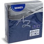Gastro ubrousky papírové 2V 50ks tmavě modré 33x33cm – Hledejceny.cz