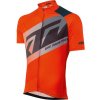 Cyklistický dres KTM Factory Line 2021 orange/grey Oranžová
