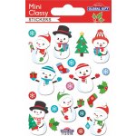 Global Gift samolepky GG vánoční MC 112018 Cute Snowmen 593858 – Hledejceny.cz