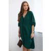 Dámské šaty Fashionweek Italské šaty s výstřihem do V K59100-26 Zelená