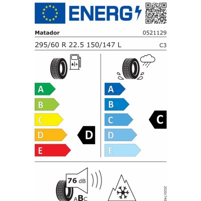 MATADOR HR 4 295/60R22.5 150/147L – Zboží Mobilmania