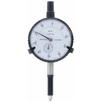 KMITEX Úchylkoměr číselníkový odolný proti nárazu, vodě a prachu 0-10mm/0,01mm KM1157_1_10 – Sleviste.cz