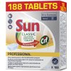 Tableta a kapsle do myčky Sun Pro Formula tablety do myčky 188 ks