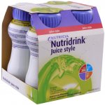NUTRIDRINK JUICE STYLE S PŘÍCHUTÍ JABLEČNOU POR SOL 4X200ML – Zboží Dáma