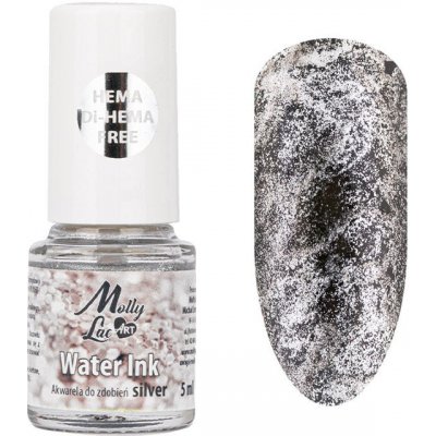 Molly lac Akvarelová barva na zdobení Silver 5 ml – Hledejceny.cz