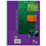 College Spirálový blok A5 čtvrečkovaný 15085/2b bezdřevý Notes 80 listů – Zboží Živě