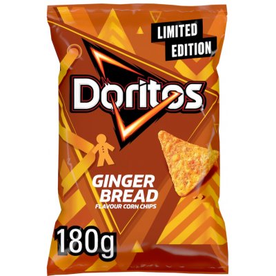 Doritos kukuřičné chipsy s perníčkovou příchutí 180 g – Zbozi.Blesk.cz