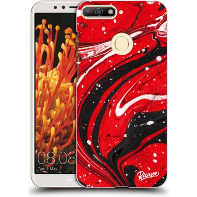 Pouzdro Picasee ULTIMATE CASE Huawei Y6 Prime 2018 - Red black – Zbozi.Blesk.cz