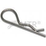 MTR Závlačka pružinová jednoduchá nerezová A2 DIN 11024 Varianta: Závlačka pružinová jednoduchá nerezová 4mm nerez A2 – Sleviste.cz