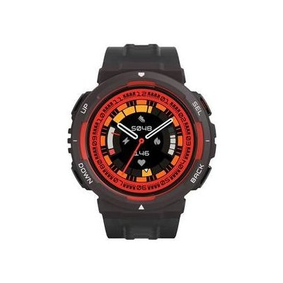 Chytré hodinky Amazfit Active Edge - Lava Black (8656)