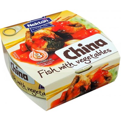 Nekton Opečená ryba se zeleninou China 200 g – Zboží Dáma