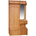 Nábytek z lesa Předsíňová stěna Western 02 masiv borovice 115/200/35 (š/v/h) – Sleviste.cz