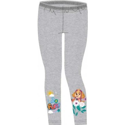 SpinMaster dívčí zateplené zimní legíny Tlapková patrola Paw Patrol Skye šedé – Zboží Dáma