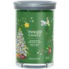 Svíčka Yankee Candle Signature Shimmering christmas tree 567g